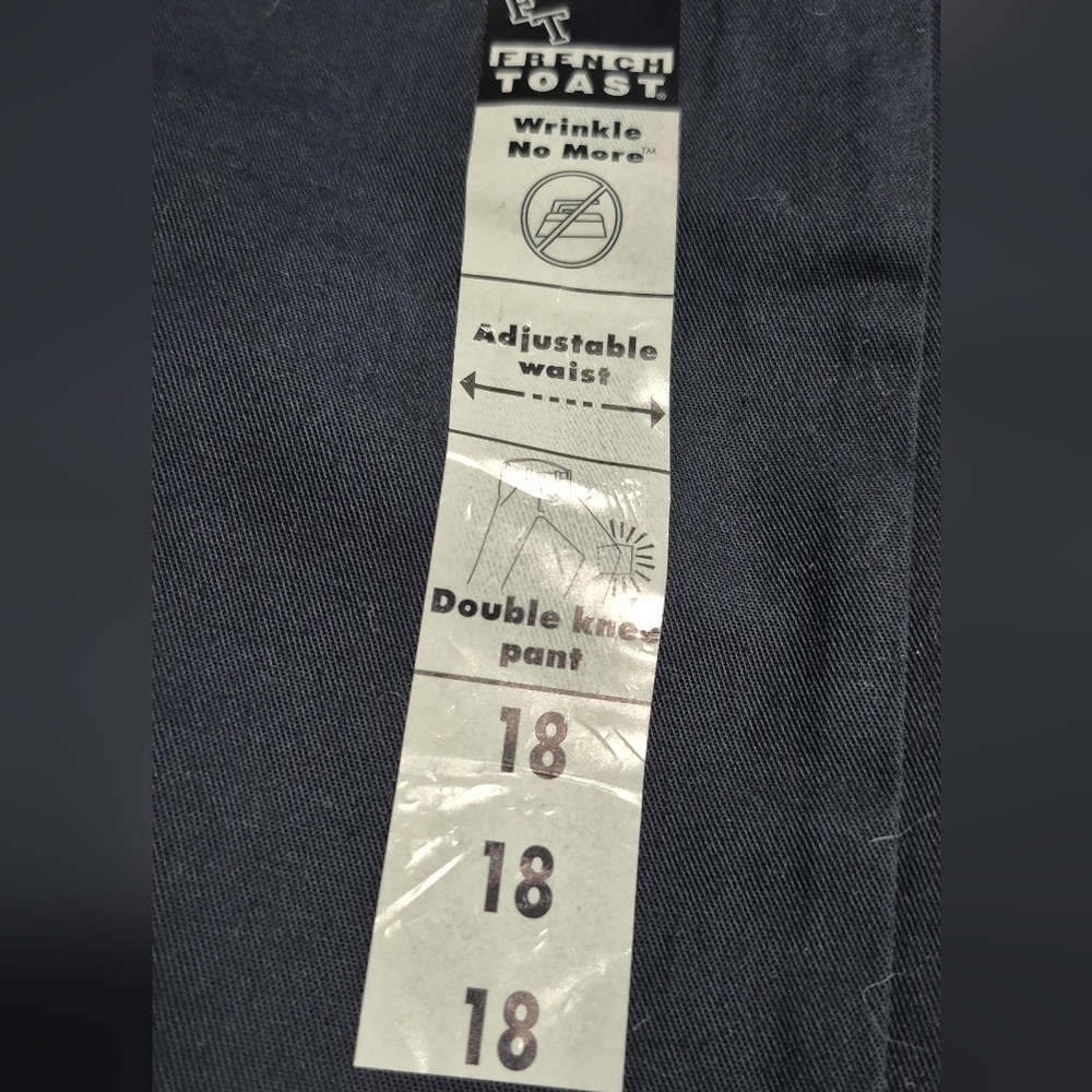 French Toast Navy Women's Pants - Picture 2 of 6